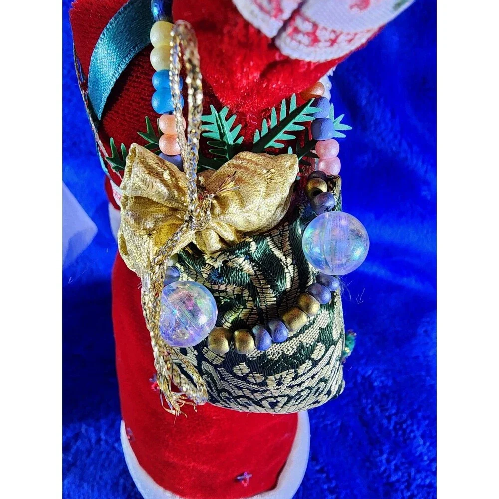 Vintage Russian Christmas~D'yed Moroz “Father Frost” & Snegurochka “Snow Maiden”